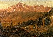 Albert Bierstadt Pikes Peak, Rocky Mountains France oil painting artist